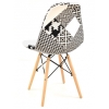 Chaise nordique patchwork