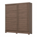 ARMOIRE À PORTES COULISSANTES XOCOLAT