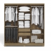 ARMARIO VESTIDOR 6 PUERTAS WALK