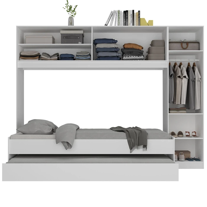 CAMA PUENTE ANNALIS CON COLCHONES