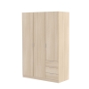 ARMOIRE 3 PORTES 3 TIROIRS NINE