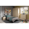 ARMOIRE 3 PORTES 3 TIROIRS NINE