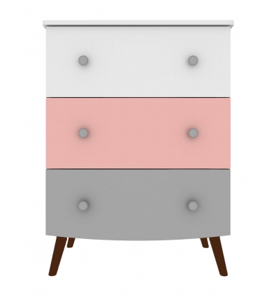 Commode enfant colorée