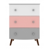 Commode enfant colorée