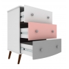 Commode enfant colorée