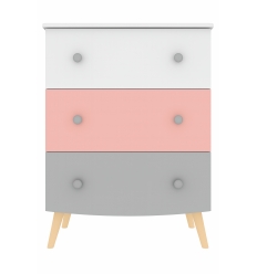 Commode enfant colorée