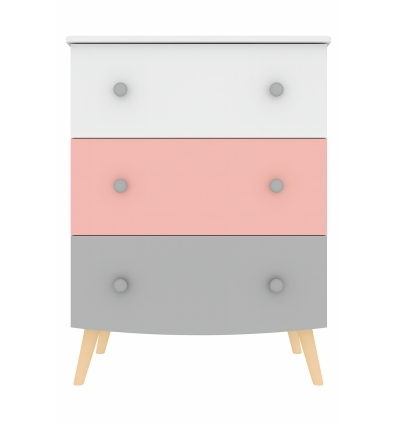 Commode enfant colorée