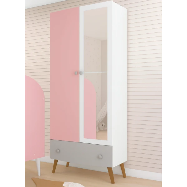 Armoire enfant colorée