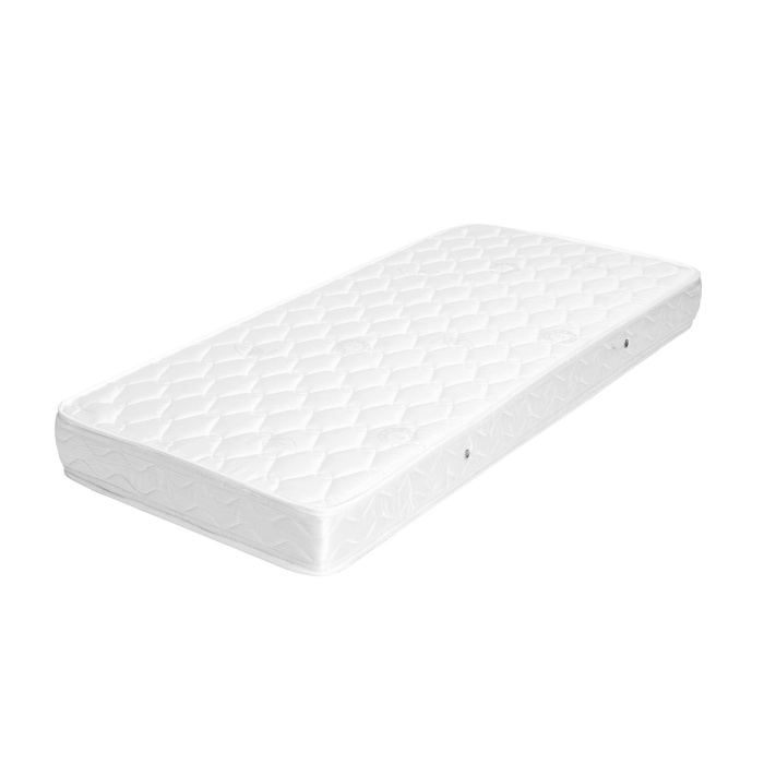 Matelas Anatomique Soft blanc, confort équilibré, soutien ergonomique et respirant