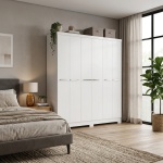 Armoire-dressing 6 portes de 202 x 47 x 217 cm